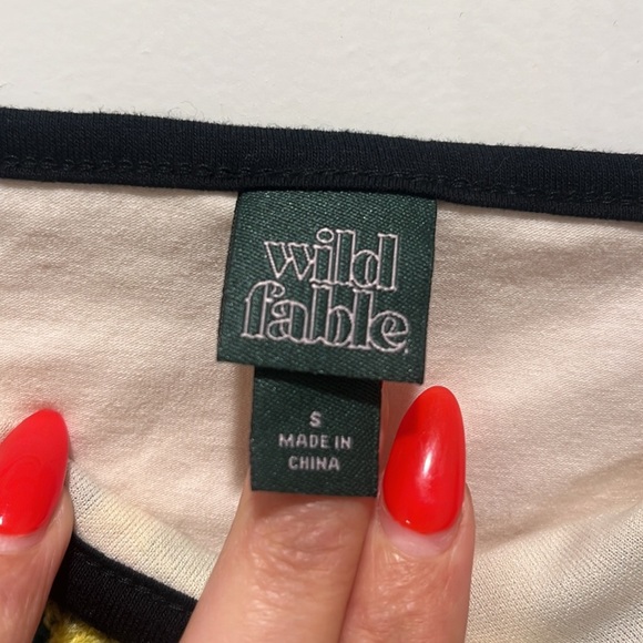 Wild fable Crochet tiny tank crop top S SMALL - Picture 6 of 8